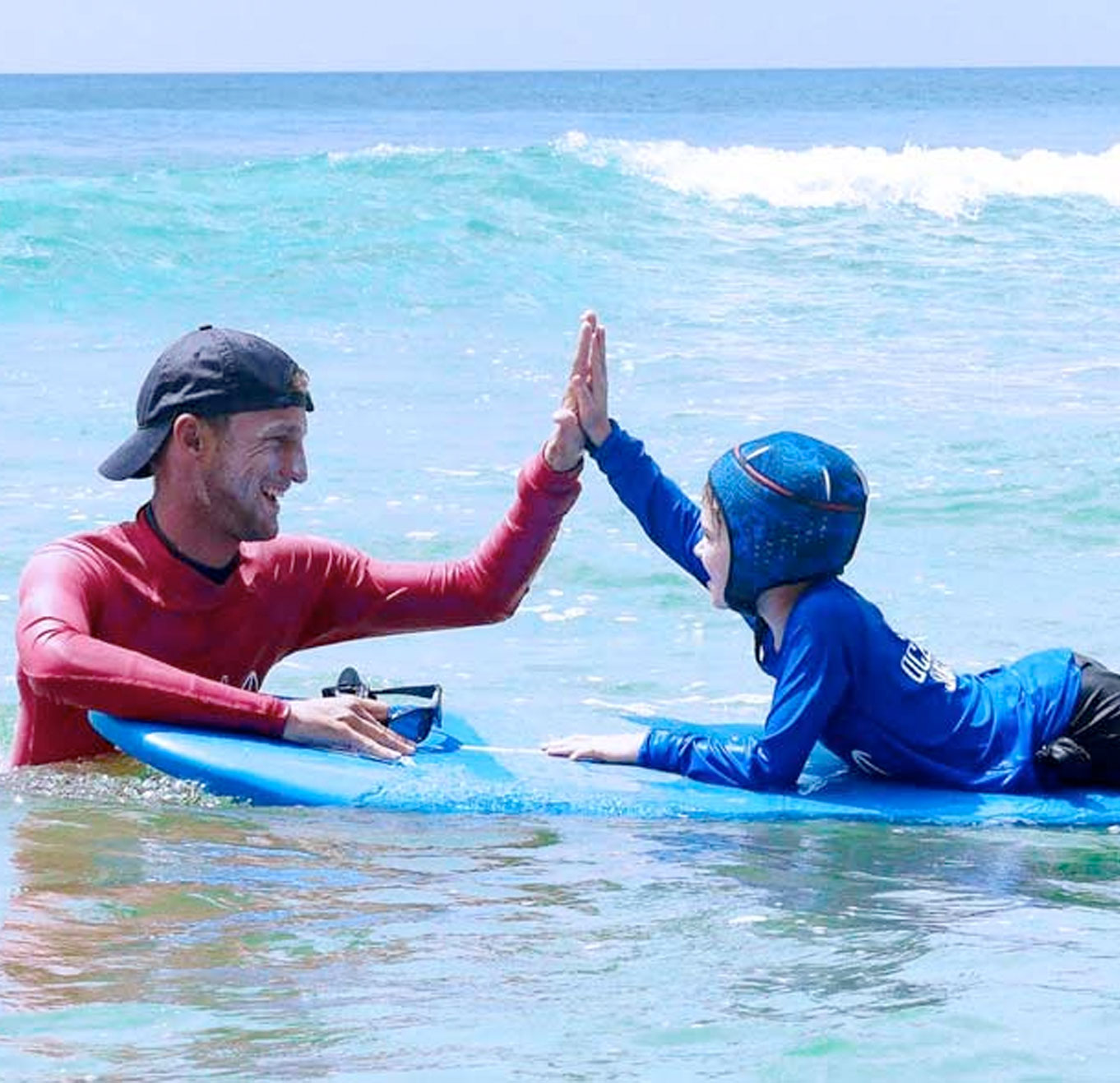 wave garden lesson bali ocean surf kid family seminyak legian